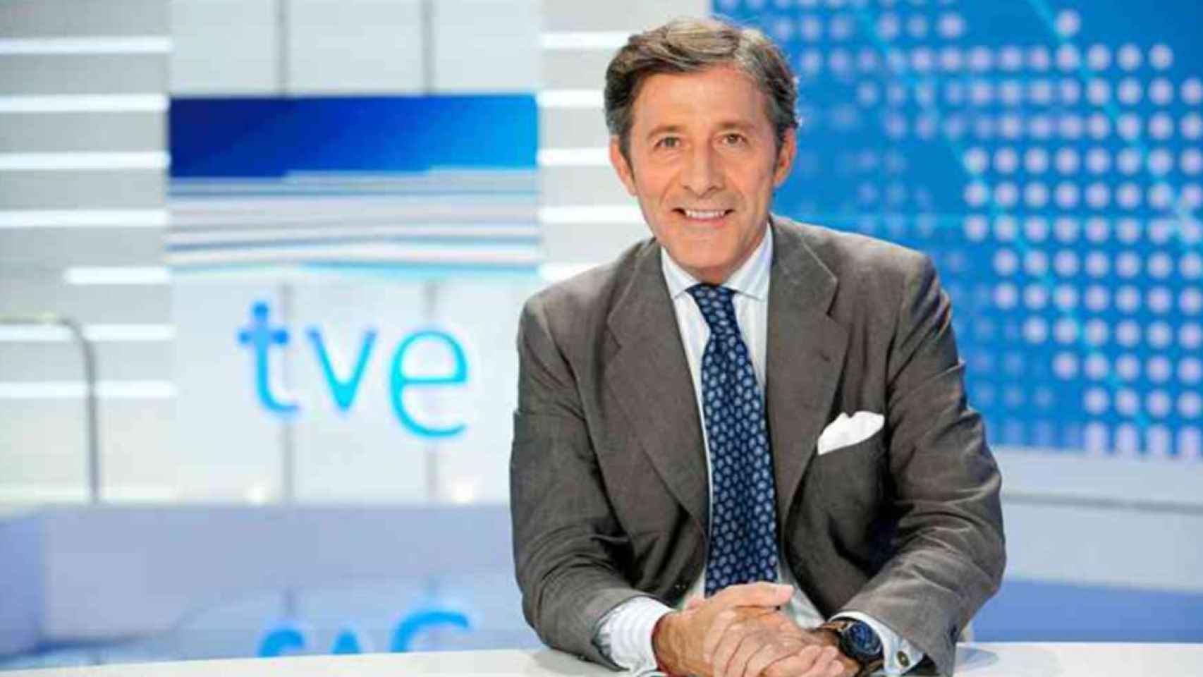 Jesús Álvarez, en los Telediarios de TVE.