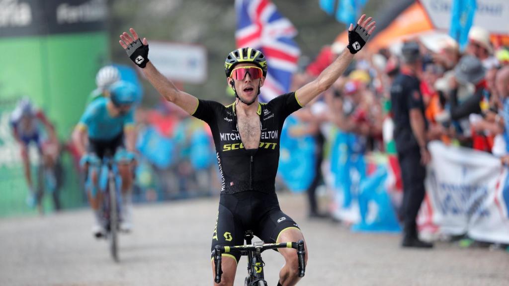 Simon Yates en La Vuelta 2018
