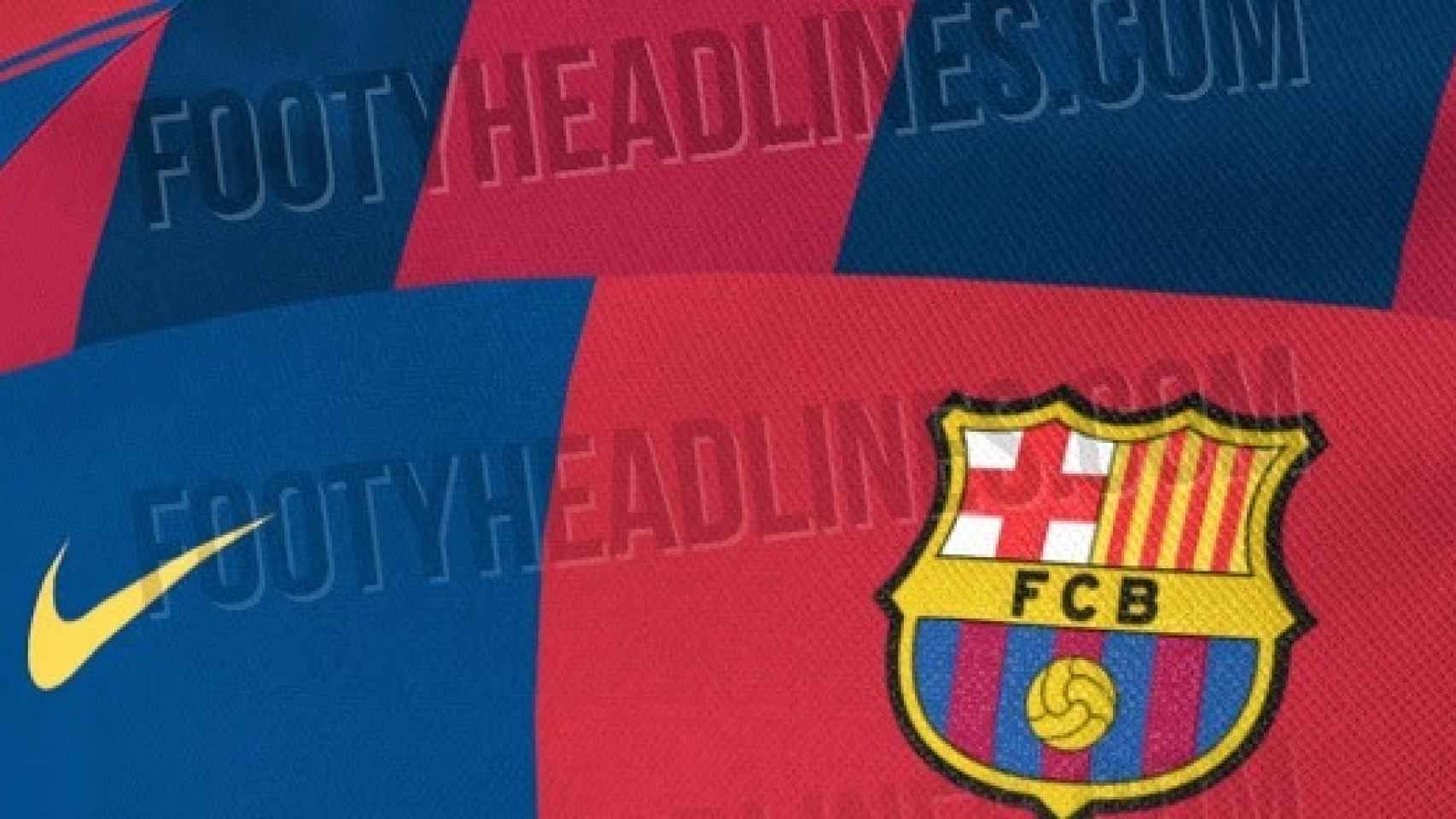 La nueva camiseta del Barcelona: una mezcla de las anteriores