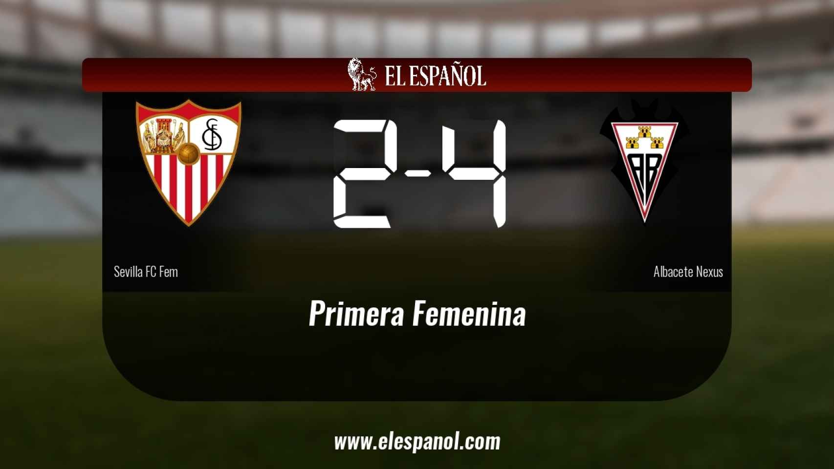 El Sevilla cae derrotado frente al Fundación Albacete por 2-4