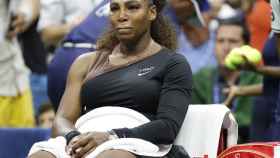 Serena Williams durante la final del US Open.