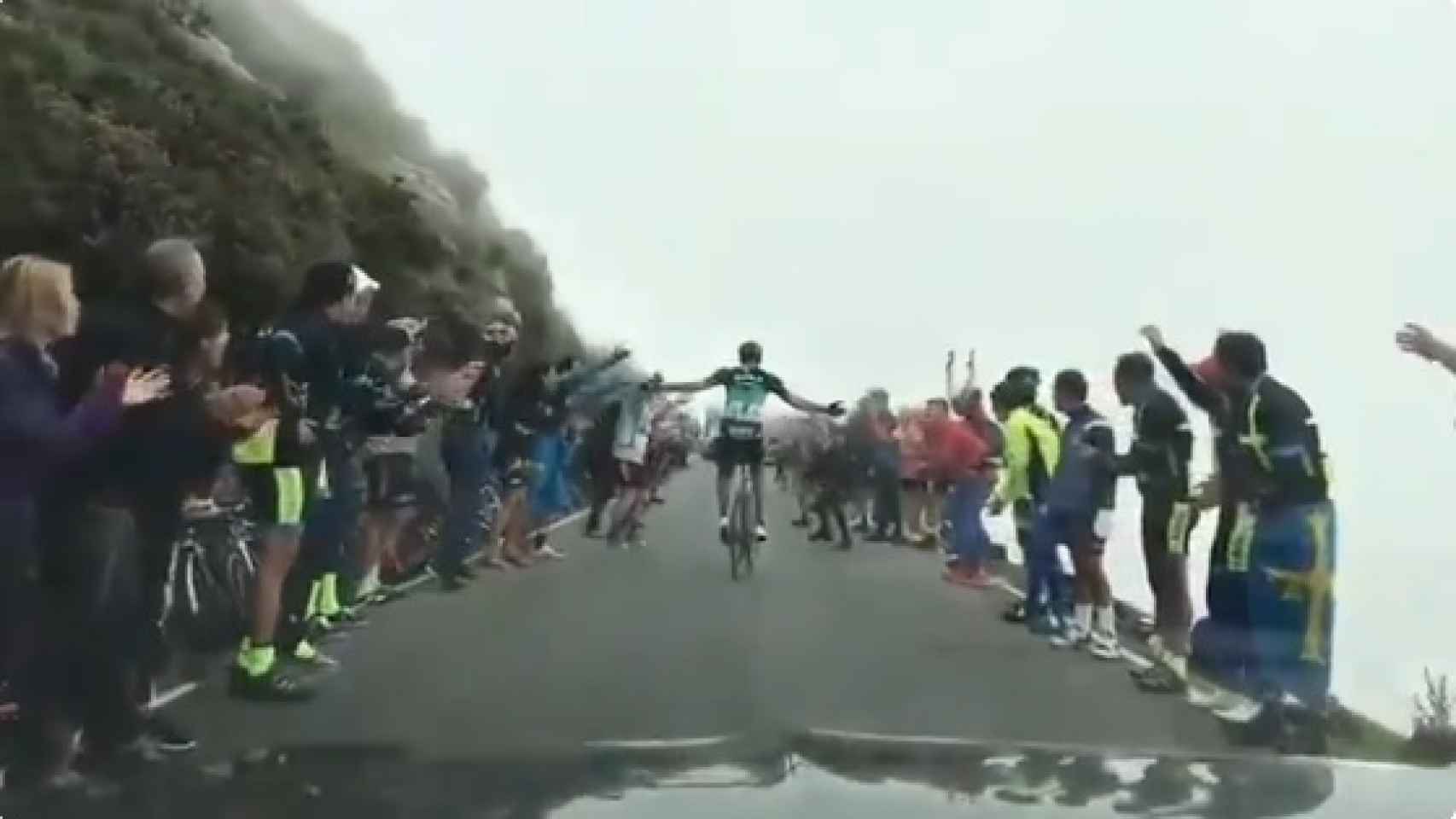 Marcus Burghardt, durante La Vuelta a España 2018. Foto: Twitter (@MBurghardt83)