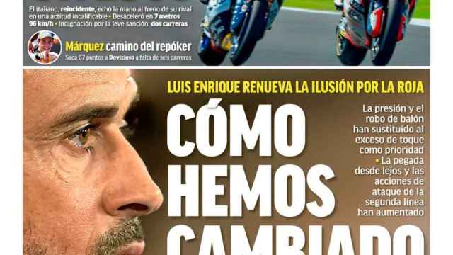 La portada del diario Marca (10/09/2018)