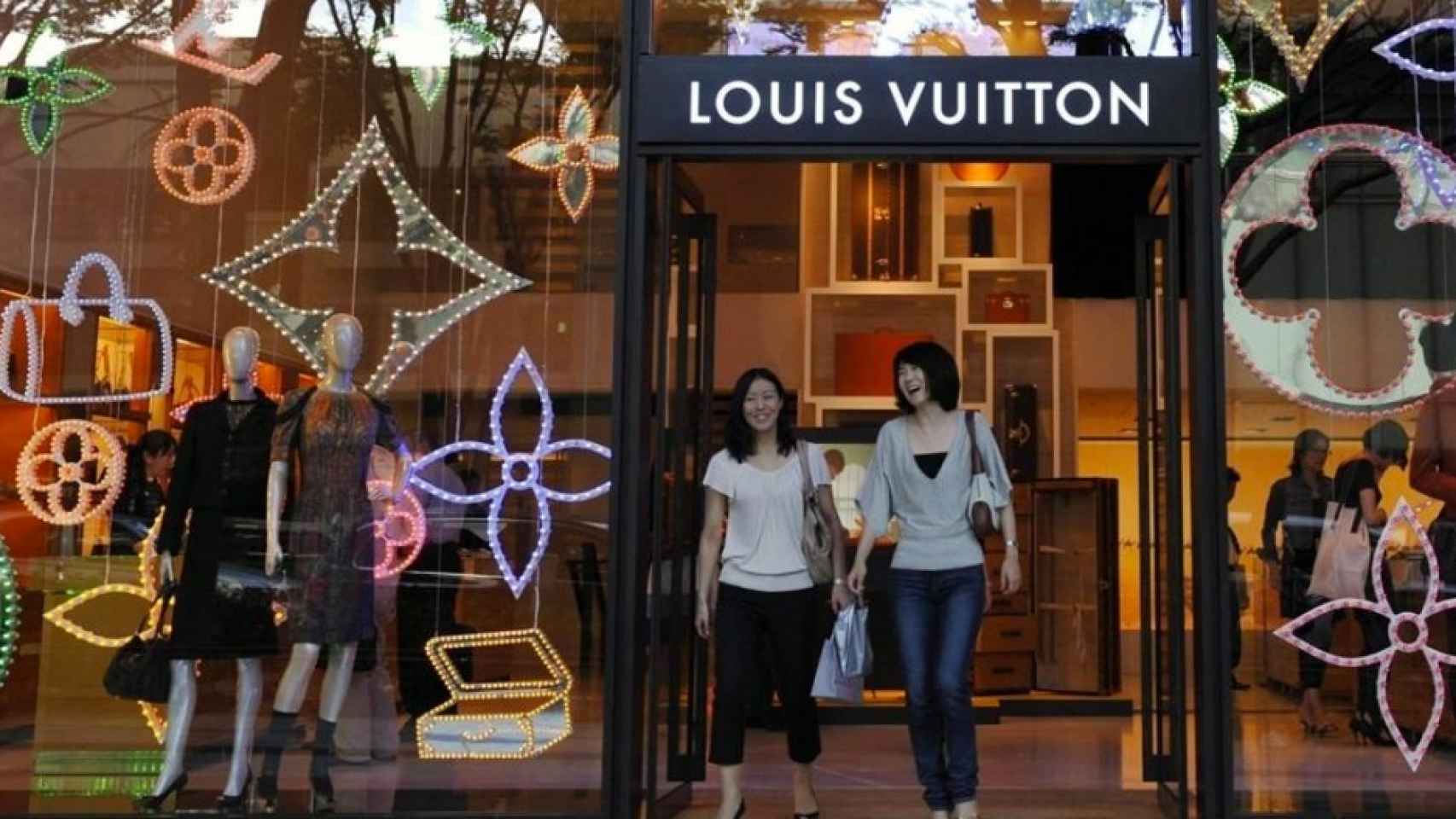 Una tienda de Louis Vuitton, en una imagen de archivo.