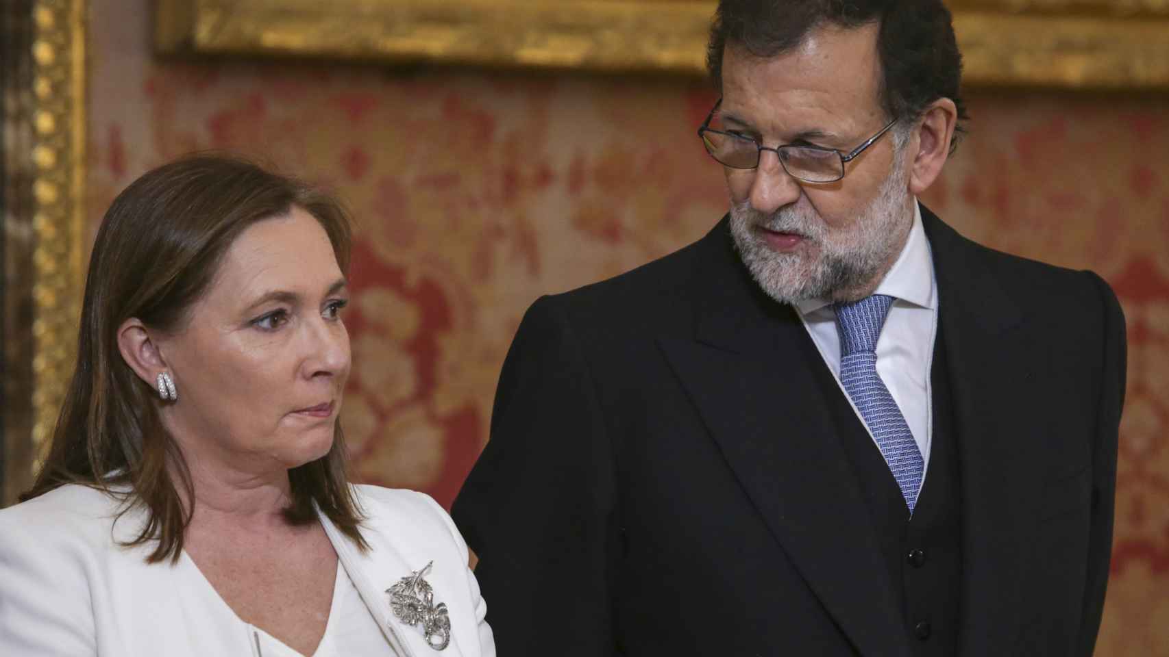 Mariano Rajoy y su mujer, Elvira Fernández-Balboa.