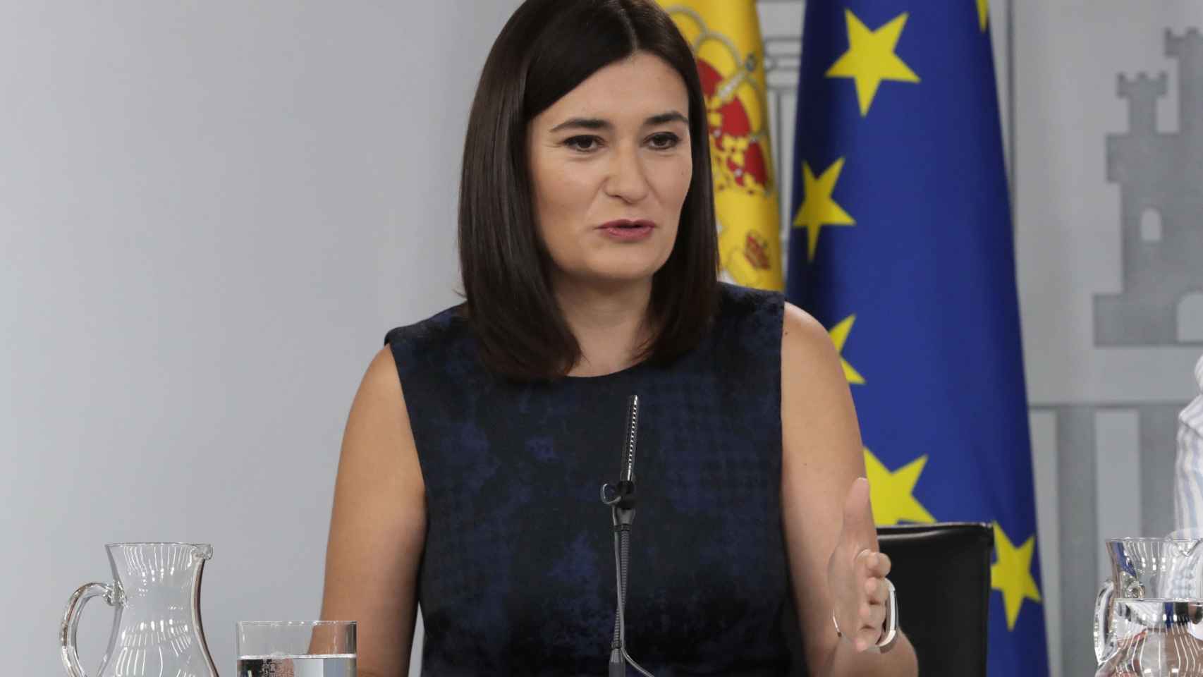 La ministra de Sanidad, Consumo y Bienestar Social, Carmen Montón.