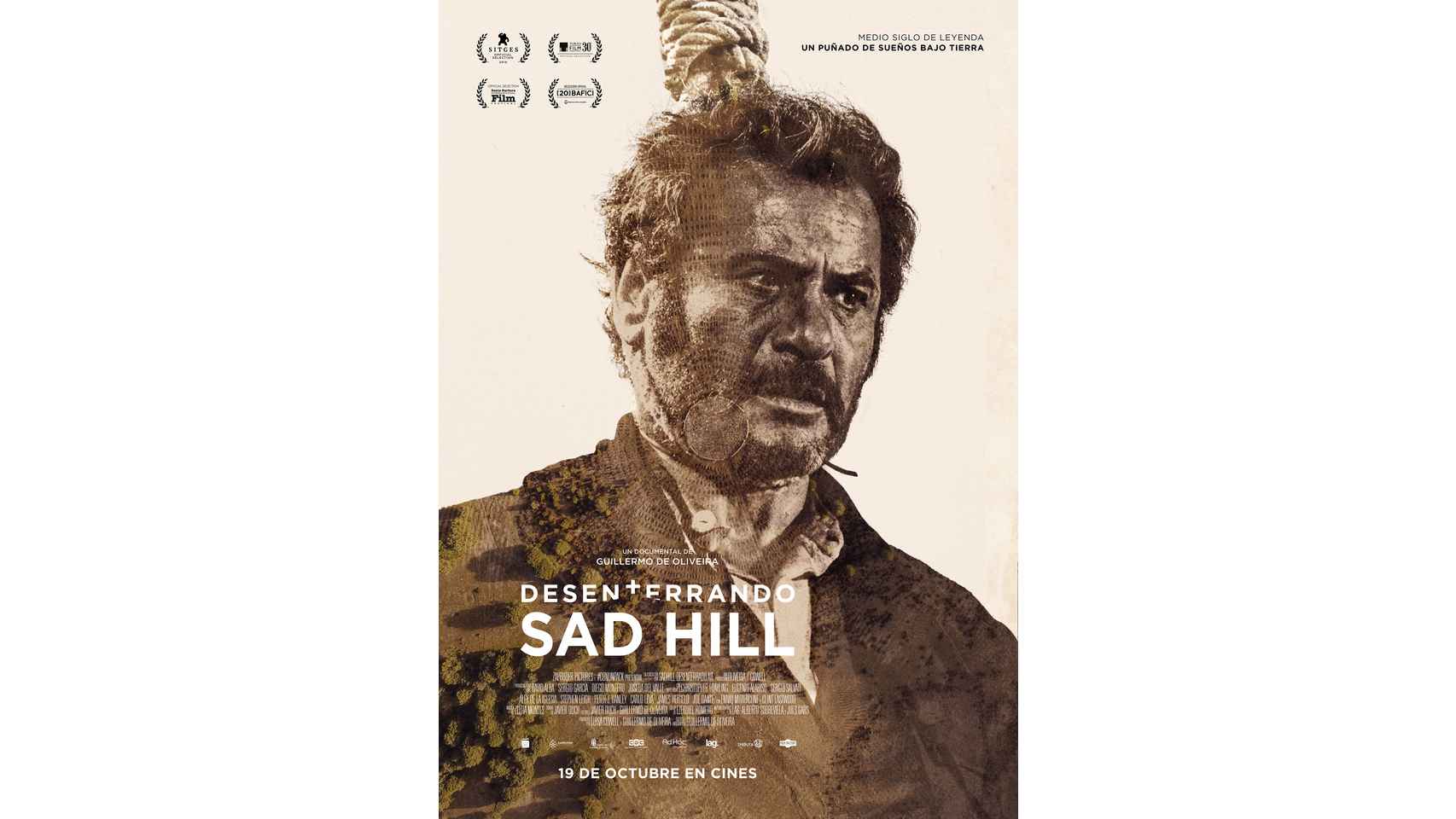 Poster de Eli Wallach en Desenterrando Sad Hill.
