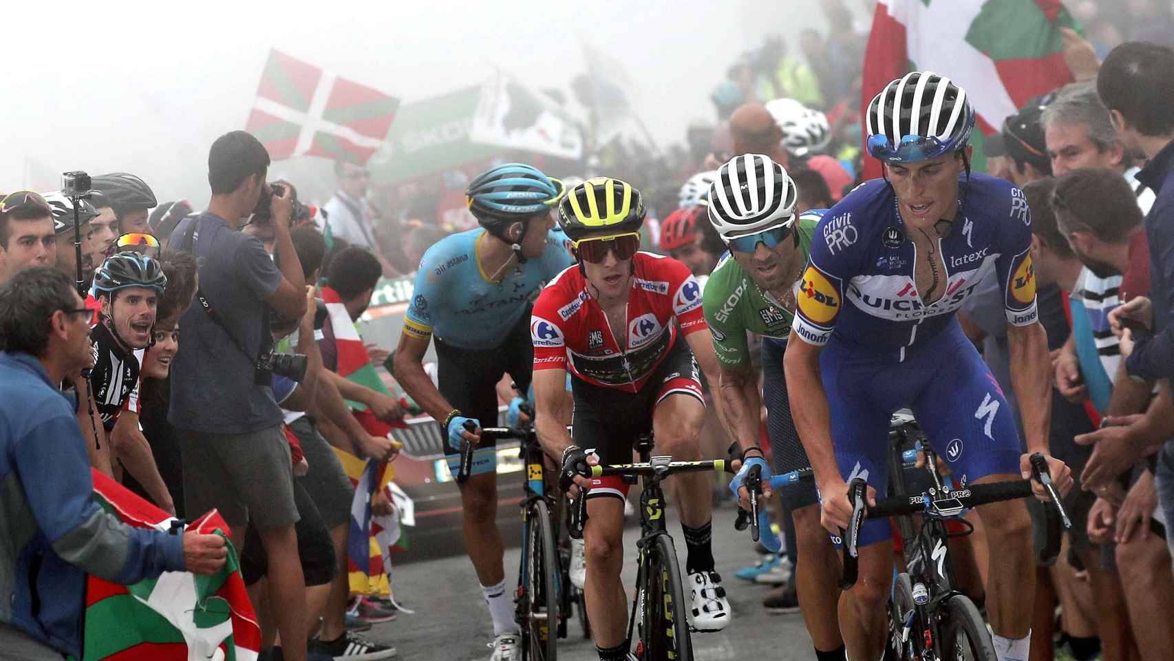Enric Mas en La Vuelta