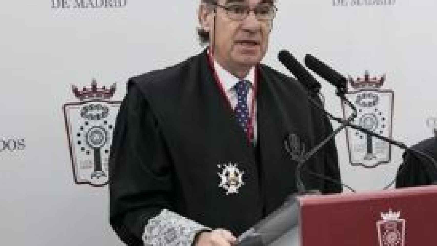 José María Alonso, decano del Colegio de Abogados de Madrid./