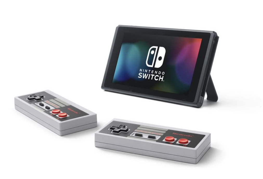nintendo switch mandos nes controlador clasico nostalgia ambos