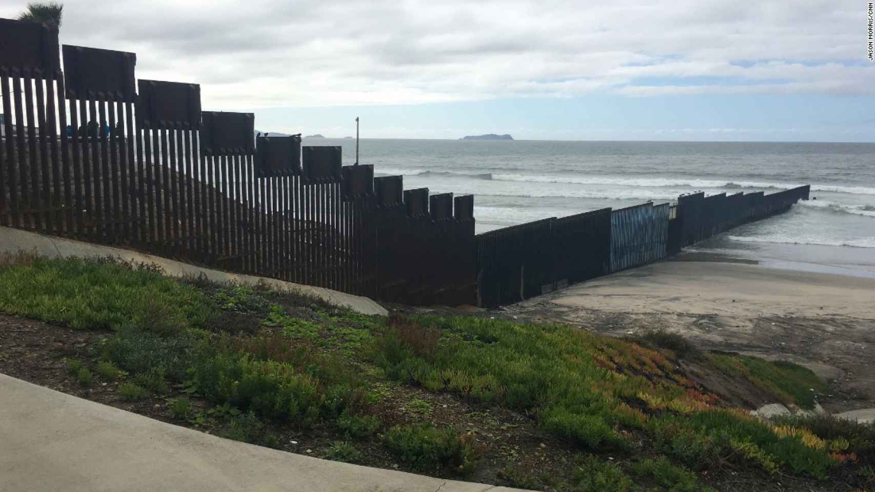 Imágenes de la frontera entre México y Estados Unidos.
