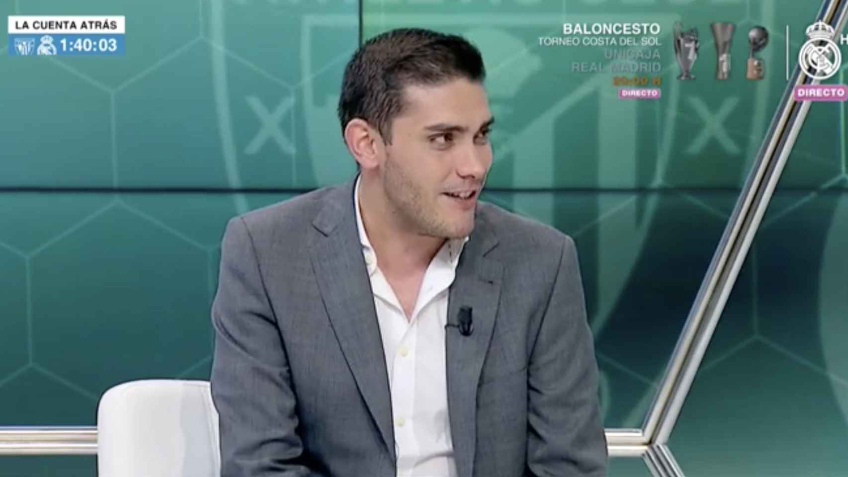 Jorge Calabrés, en Realmadrid TV