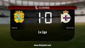 Los tres puntos se quedaron en casa: Fuenlabrada 1-0 Deportivo Fabril