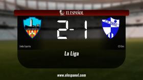 El Lleida Esportiu derrotó al Ebro por 2-1