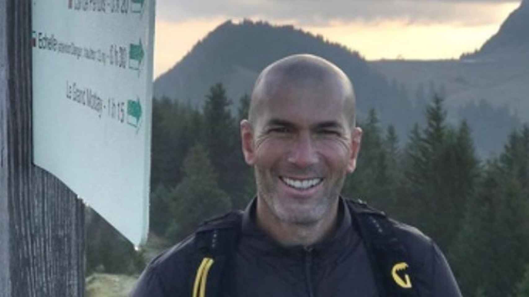 Zidane en el Pico de los Memises