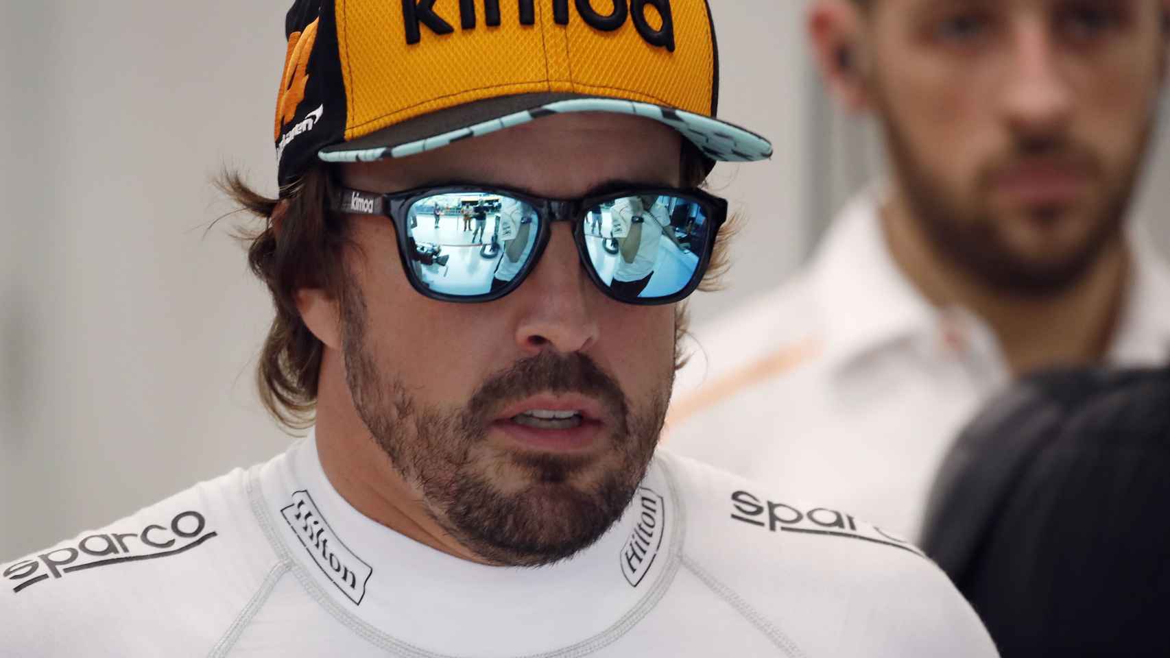 Fernando Alonso, en el Gran Premio de Singapur de F1