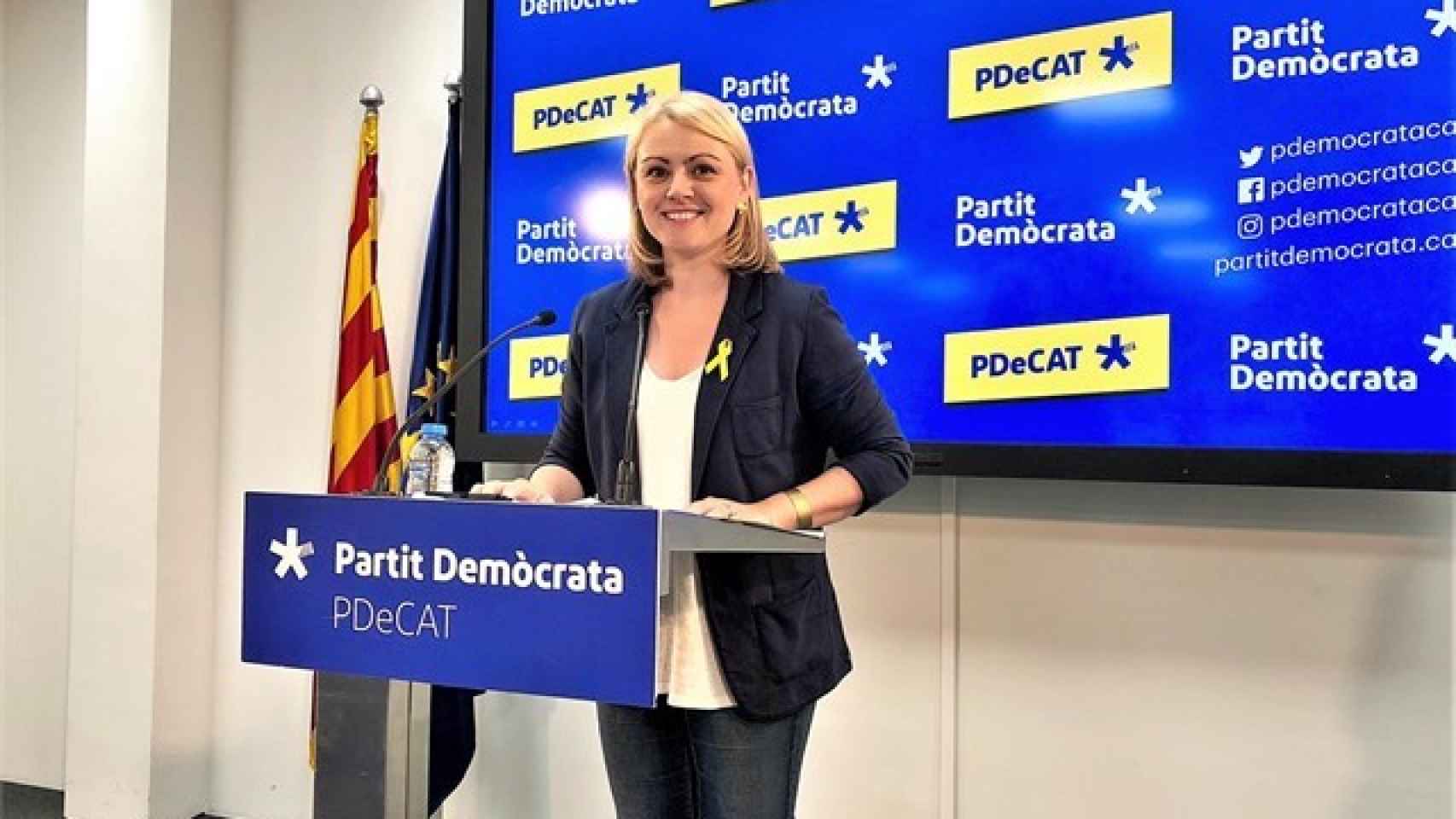 Maria Senserrich fue portavoz del PDeCAT hasta septiembre de 2018.