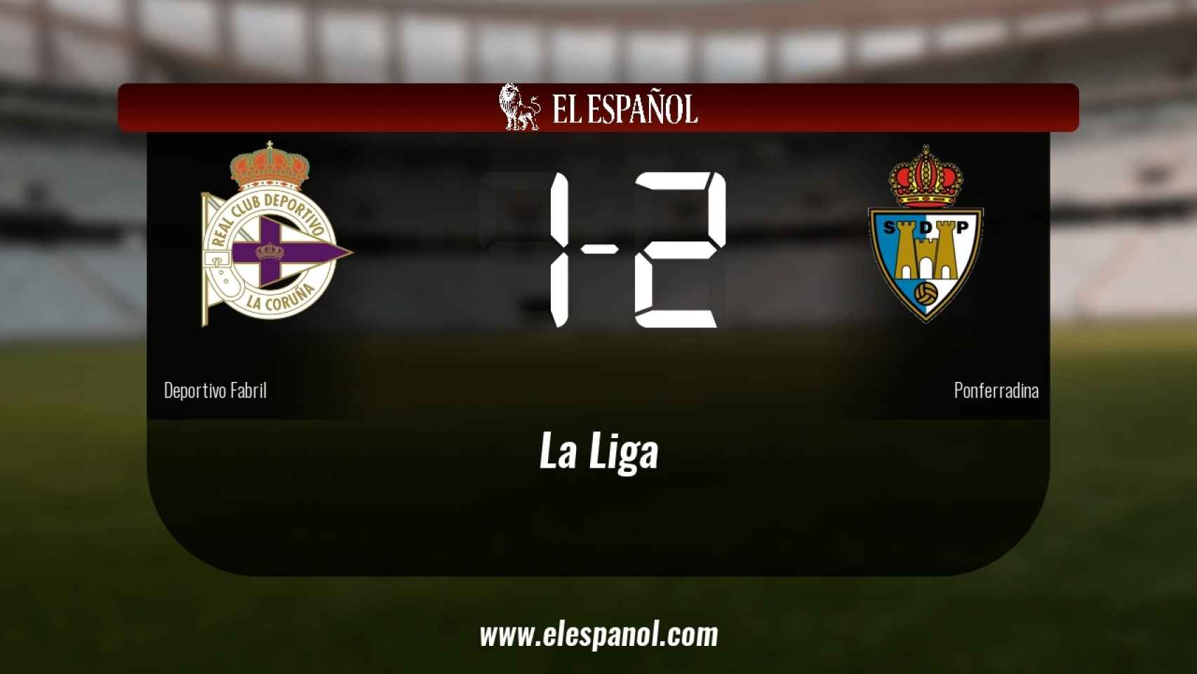 El Deportivo Fabril cae derrotado ante la Ponferradina (1-2)