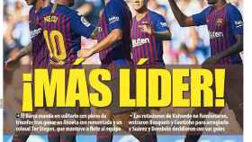 La portada del diario Mundo Deportivo (16/09/2018)