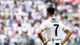 Cristiano Ronaldo, en el Juventus - Sassuolo