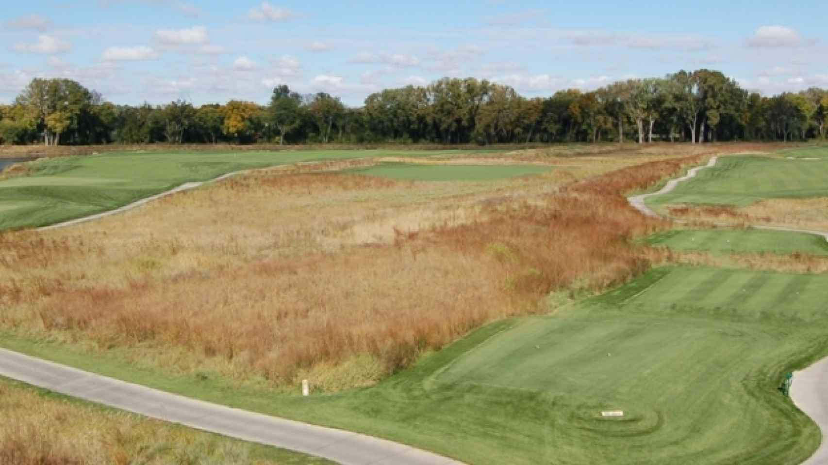 El club de golf Coldwater, de Iowa, en el que ha sido asesinada la joven golfista española Celia Barquín.