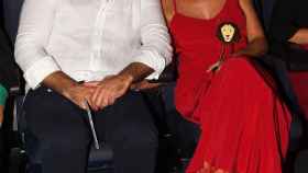 Belén Rueda junto a Francis Malfatto en la gala.