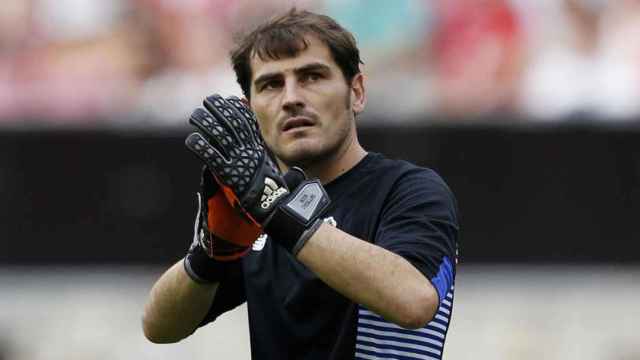 Iker Casillas, jugador del Oporto.