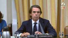José María Aznar, en la Comisión.