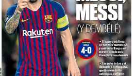 La portada de Mundo Deportivo (19/09/2018)