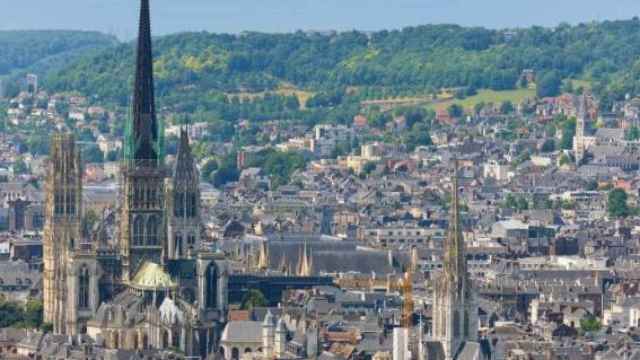 La catedral de Ruán, Francia.