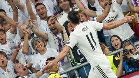 Bale celebra el segundo gol