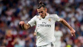 Bale, en un partido del Real Madrid