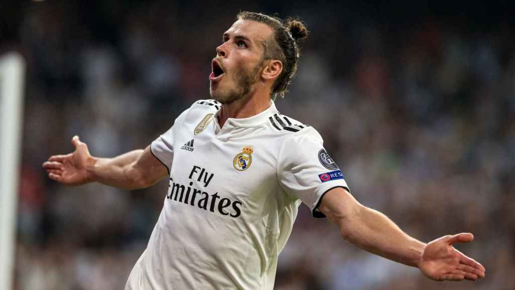 Gareth Bale celebra un gol
