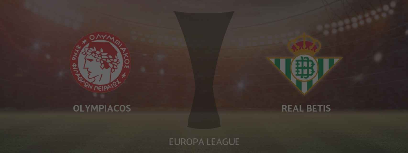 Olympiacos - Real Betis, siga en directo el partido de la Europa League