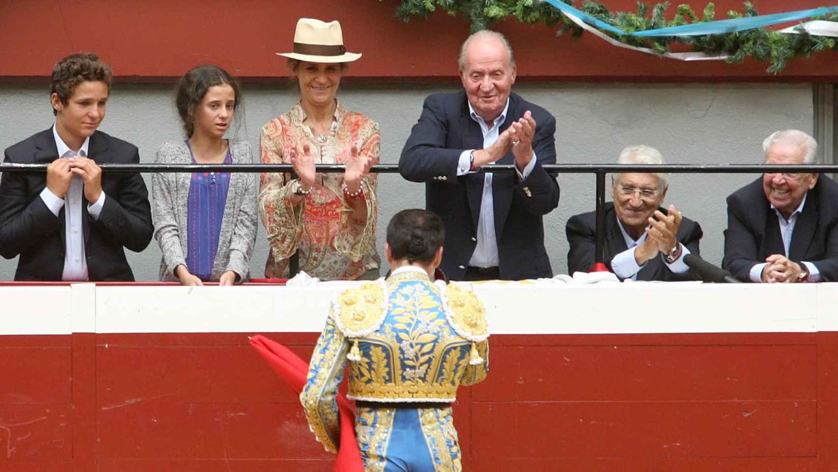 Juan Carlos reaparece en San Sebastián.