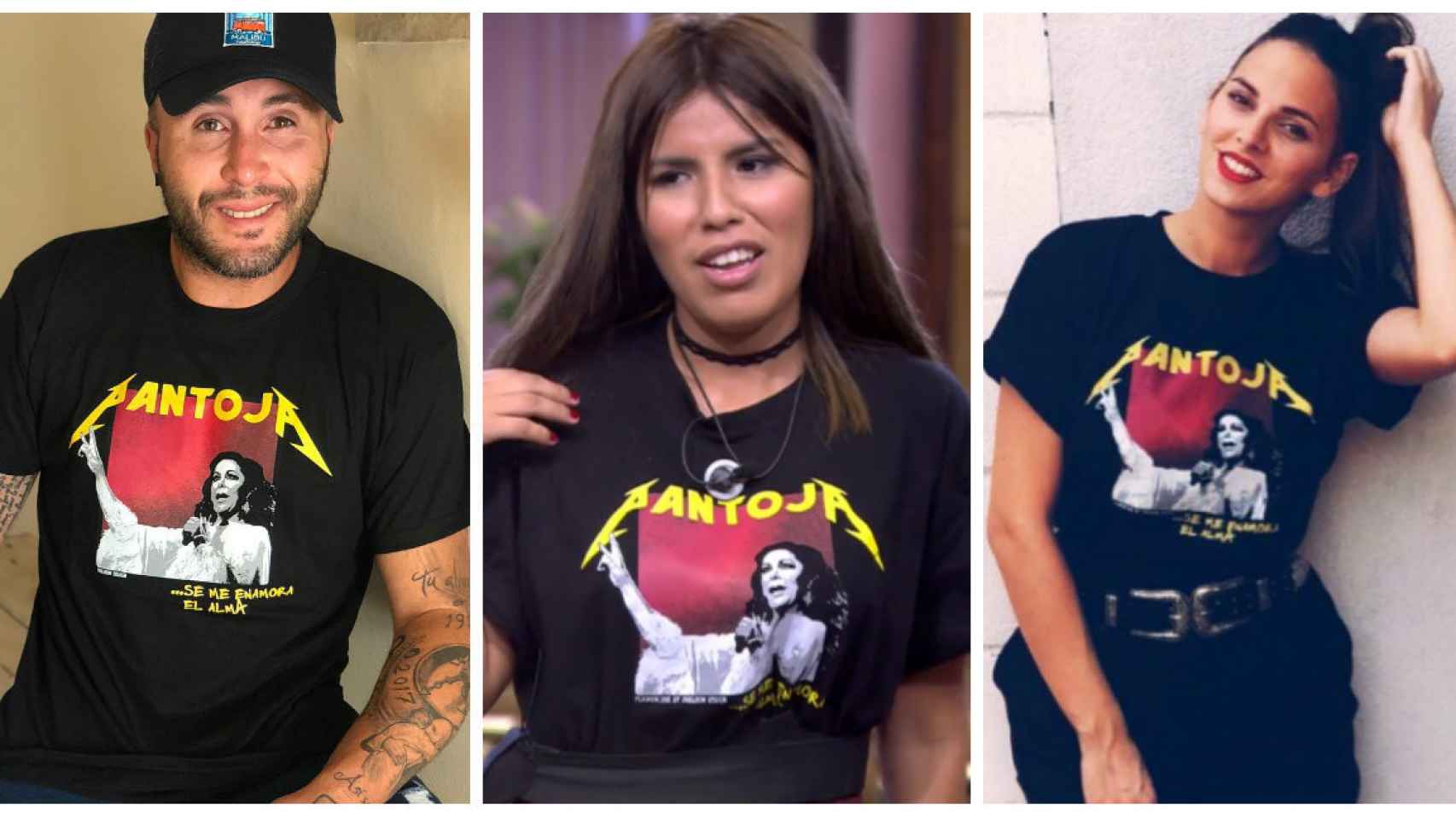 Maduro acento melodía El negocio más 'heavy' de Isabel Pantoja: su familia, volcada en la venta  de camisetas