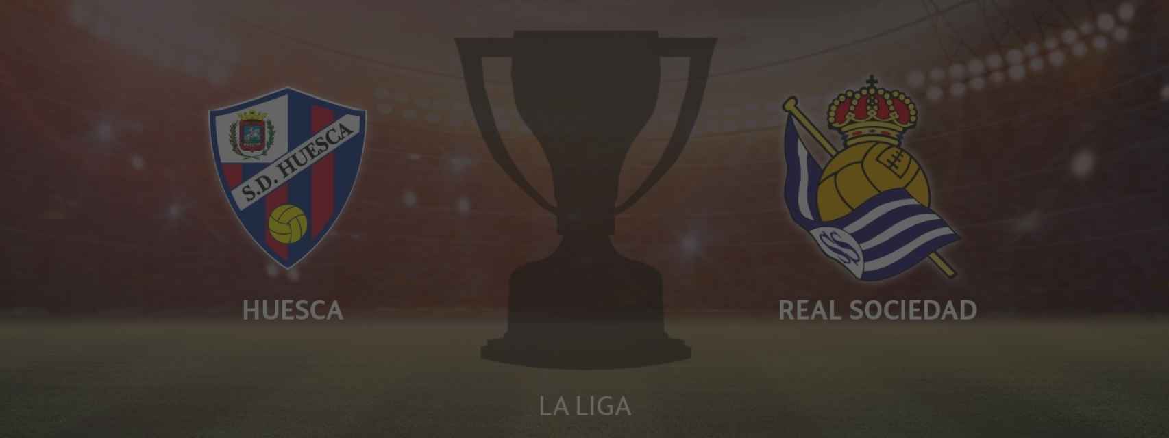Huesca - Real Sociedad, siga en directo el partido de la La Liga