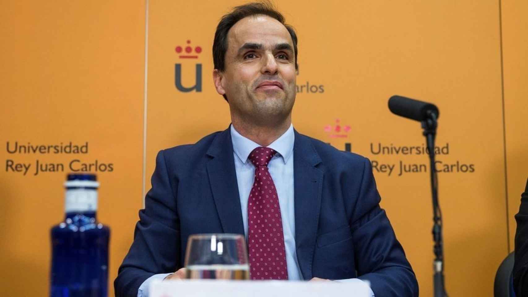 El rector de la Universidad Rey Juan Carlos, Javier Ramos.