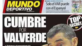 La portada del diario Mundo Deportivo (23/09/2018)