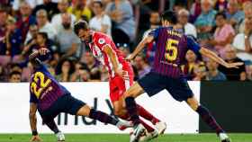 El Girona y el Barcelona se enfrentan en el Camp Nou