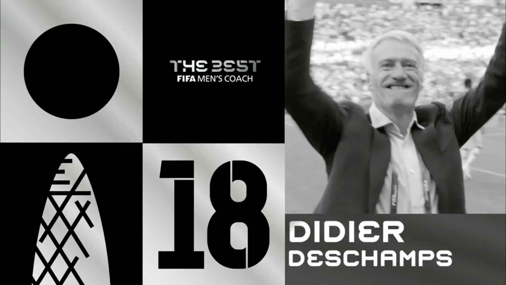 Didier Deschamps, Premio The Best 2018