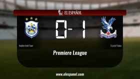 El Crystal Palace derrotó al Huddersfield Town por 0-1