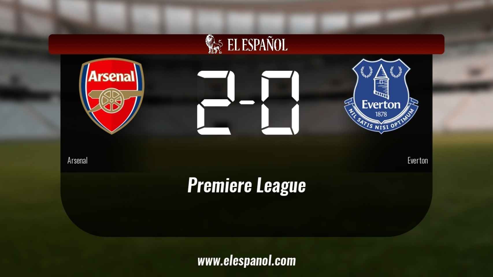 El Arsenal venció como local al Everton