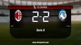 El Atalanta consigue un empate a dos frente al Milan