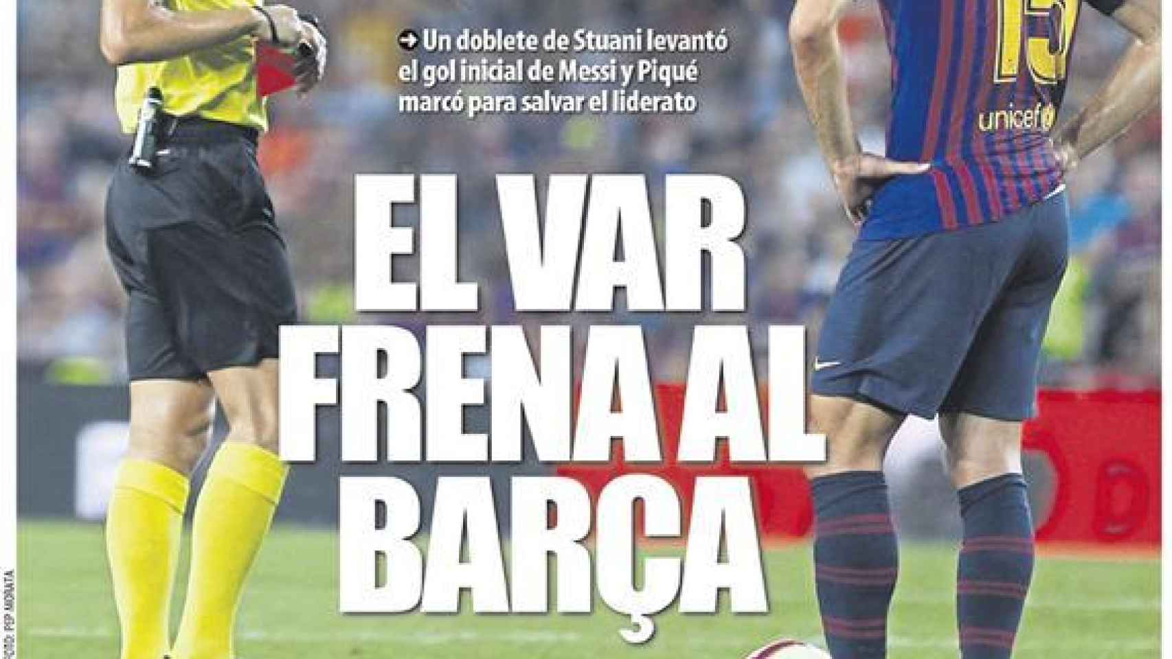 La portada del diario Mundo Deportivo (24/09/2018)
