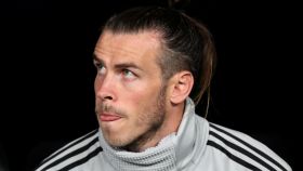 Bale, en el banquillo del Real Madrid