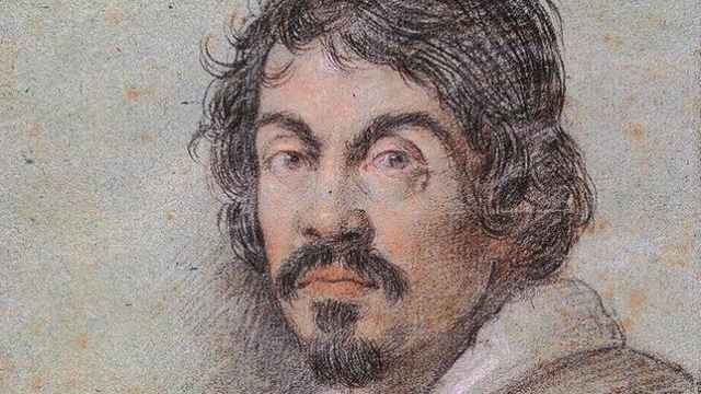 Retrato del gran pintor barroco Caravaggio.