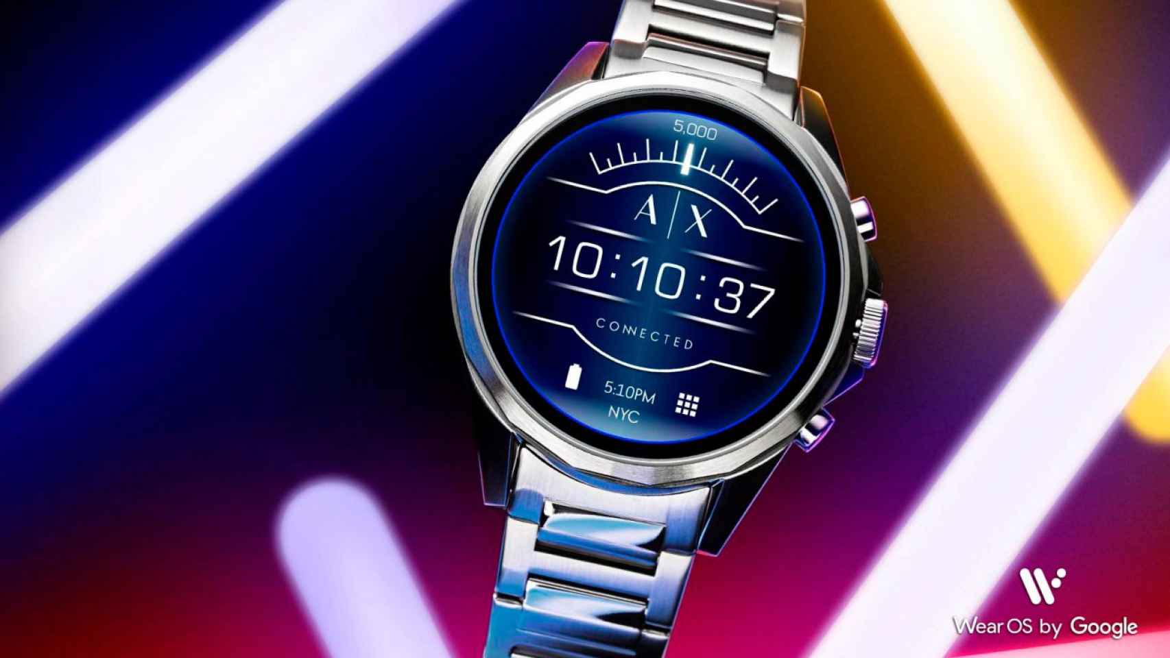 Armani Exchange Connected: un smartwatch de diseño sumergible