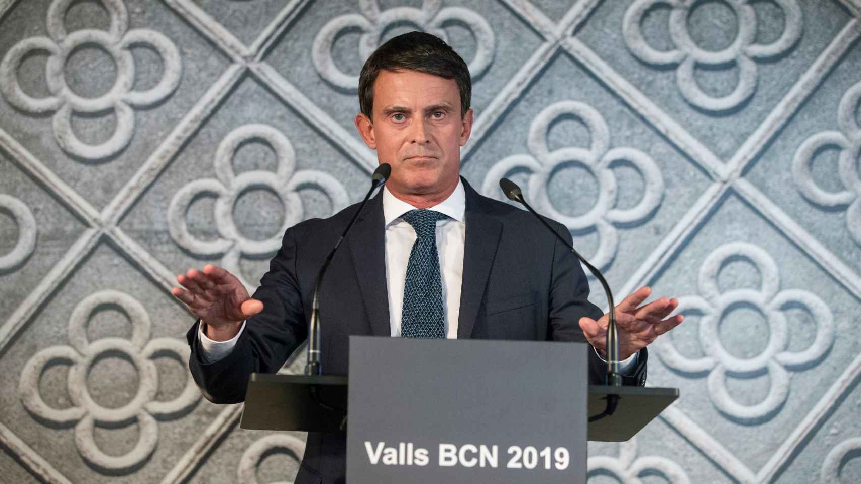 Manuel Valls, candidato a la alcaldía de la ciudad.