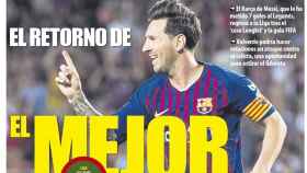 La portada de Mundo Deportivo (26/09/2018)